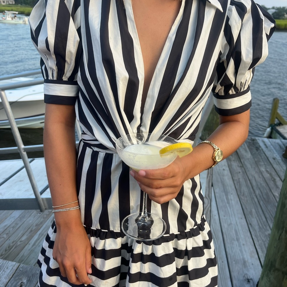 Farm Rio Striped Dress - Picture 4 of 4
